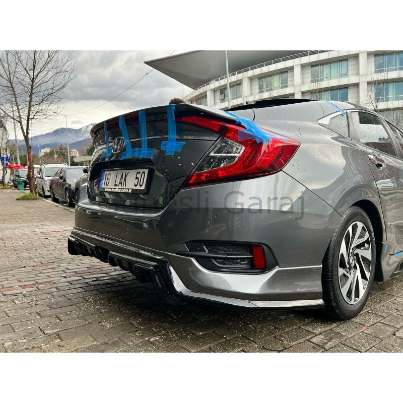 Honda Civic Fc5 Makyajsız Mugen Body Kit Seti Plastik