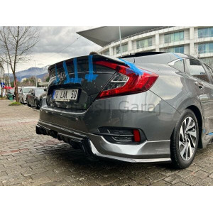 Honda Civic Fc5 Makyajsız Mugen Body Kit Seti Plastik