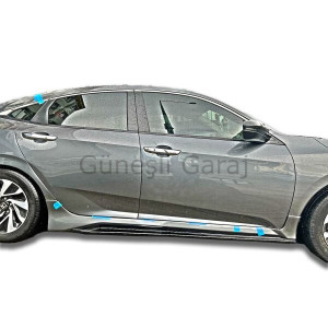 Honda Civic Fc5 Makyajsız Mugen Body Kit Seti Plastik