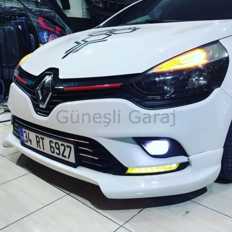 Renault Clio 4 Makyajlı Body Kit Seti Plastik