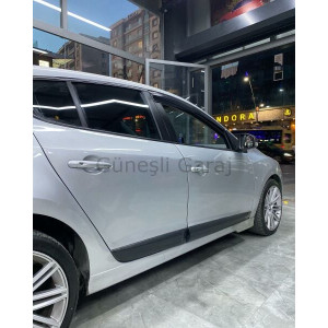 Renault Megane 3 4 Kapı Body Kit Seti Plastik