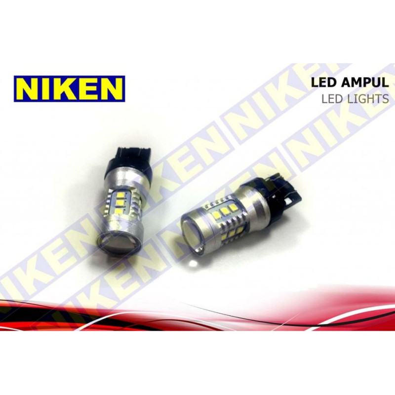 T20 Stop Ve Sinyal Ampulü Cob Ledli