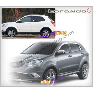 Ssangyong Korando Yan Basamak Koruma Oem Orjinal