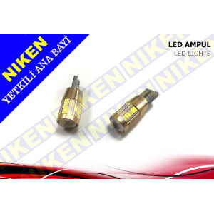 T10 Led-Park Ampul Ledi-Plaka Ampul Ledi Canbus Ultra Beyaz