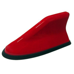 Oto Jaws Anten Elektrikli Silikon Taban Shark Balina Anten Kırmızı