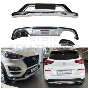 Hyundai Tucson Ön Arka Tampon Koruma Difüzör 2018 Sonrası