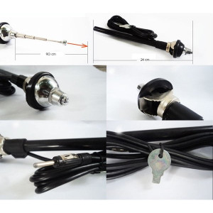 Gömme Anten Çamurluk Gömme Tip Krom