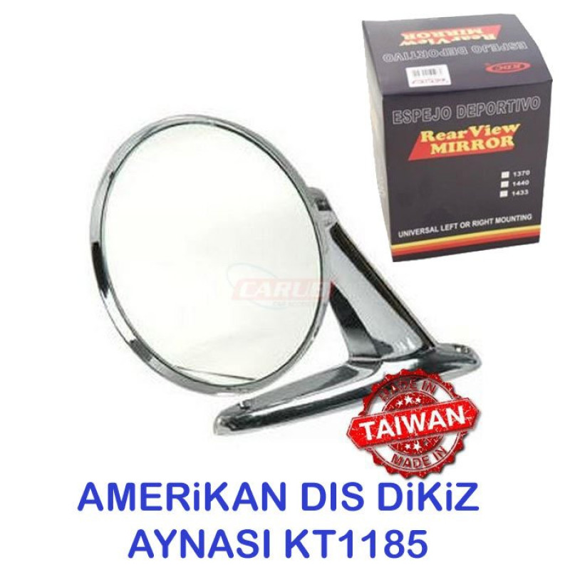 Dış Dikiz Ayna Amerikan Kromajlı Yuvarlak KT1185