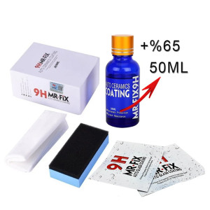Seramik Kaplama Cila Üst 1. Kalite Orjinal 1Adet 50 ml.9H MR-Fix