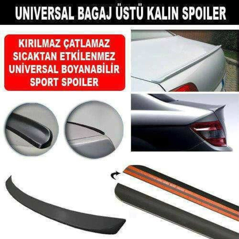 Bagaj Çıtası M3 Çıta Bagaj Spoiler Arka Kanat Kalın 5.5cm - 135cm