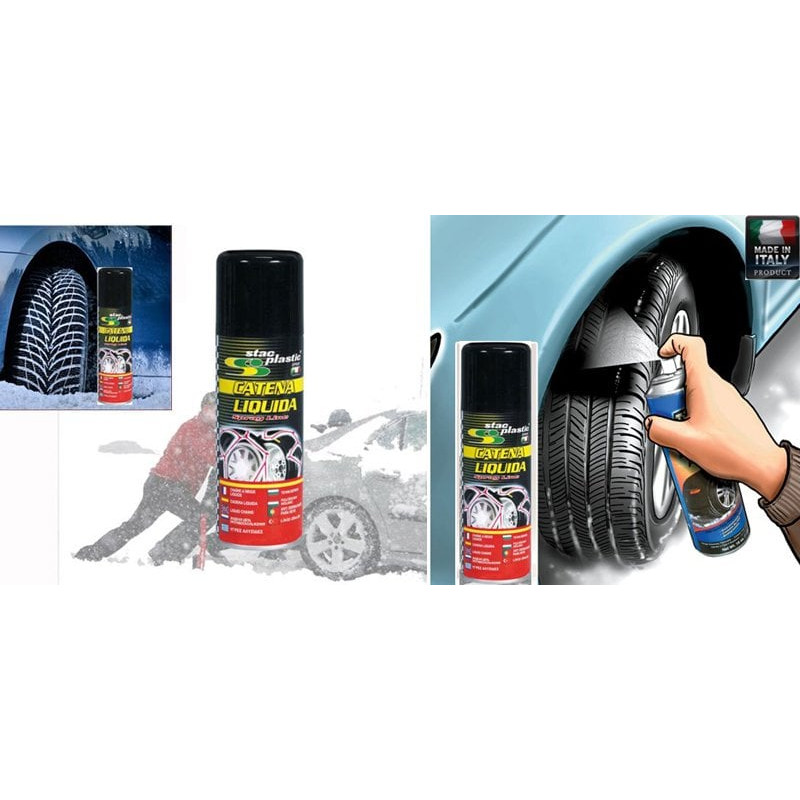 Zincir Anti Patinaj Önleyici Likid Zincir Sprey 200ML