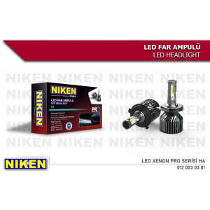 H4 Led Xenon Far Ampulü Yeni Nesil Pro Niken