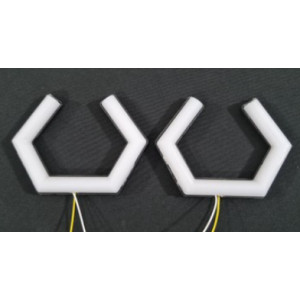 IQ ELEKTRONİK W SERİSİ 140 MM 2'Lİ SET MAVİ ANGEL HALKA