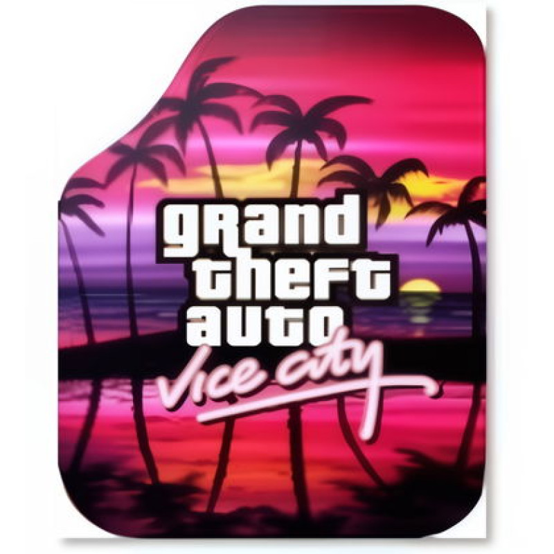 GENEL MARKA DEKOR PASPAS GTA VİCE CİTY 4'LÜ SET