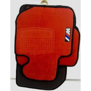 GENEL MARKA BMW E36 KIRMIZI HALI PASPAS (SİYAH KENARLI)