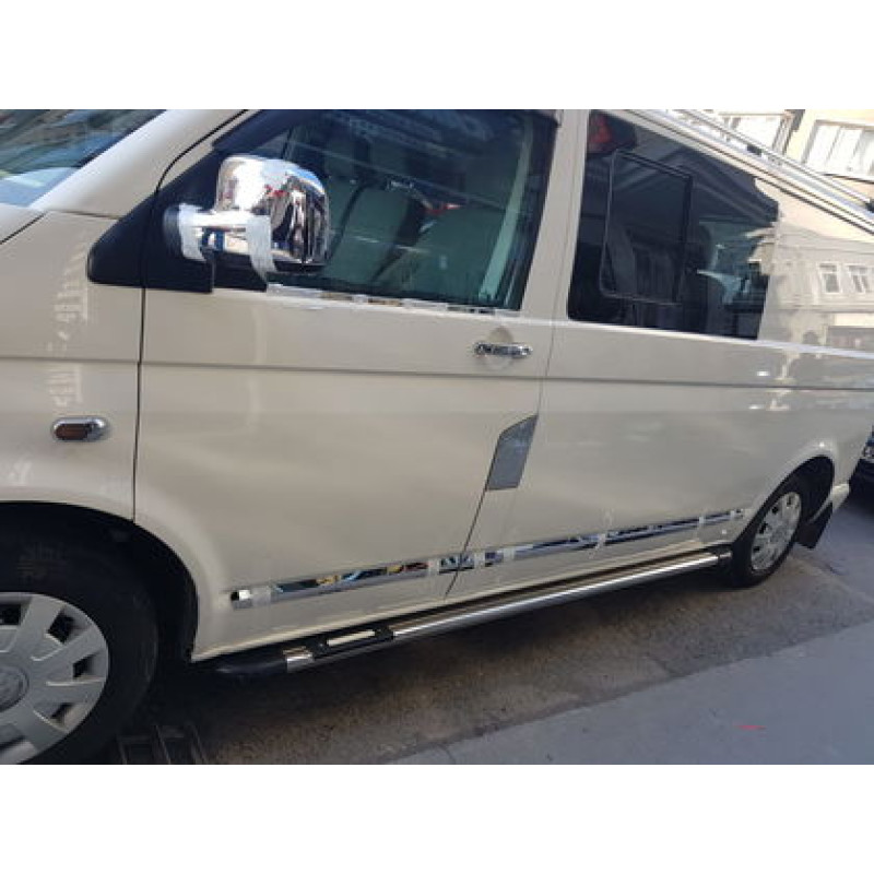 İMALAT ORTA GRUP ARAÇLAR İÇİN YAN KORUMA BASAMAK+ARKA KORUMA TK. YUVARLAK MODEL 304 PASLANMAZ