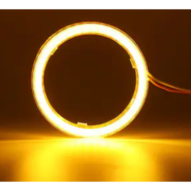 IQ ELEKTRONİK 88-125 MM 4'LÜ SET YUVARLAK SARI ANGEL HALKA