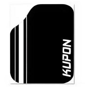 GENEL MARKA DEKOR PASPAS KUPON SİYAH 4'LÜ SET