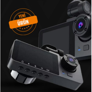 VRPRO A KALİTE KAYIT KAMERASI 3 KAMERALI WİFİ'Lİ 2" HD VRPRO