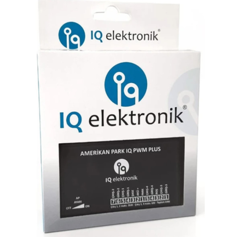 IQ ELEKTRONİK PWM PLUS 4 ÇIKIŞ AMERİKAN PARK MODÜLÜ IQ