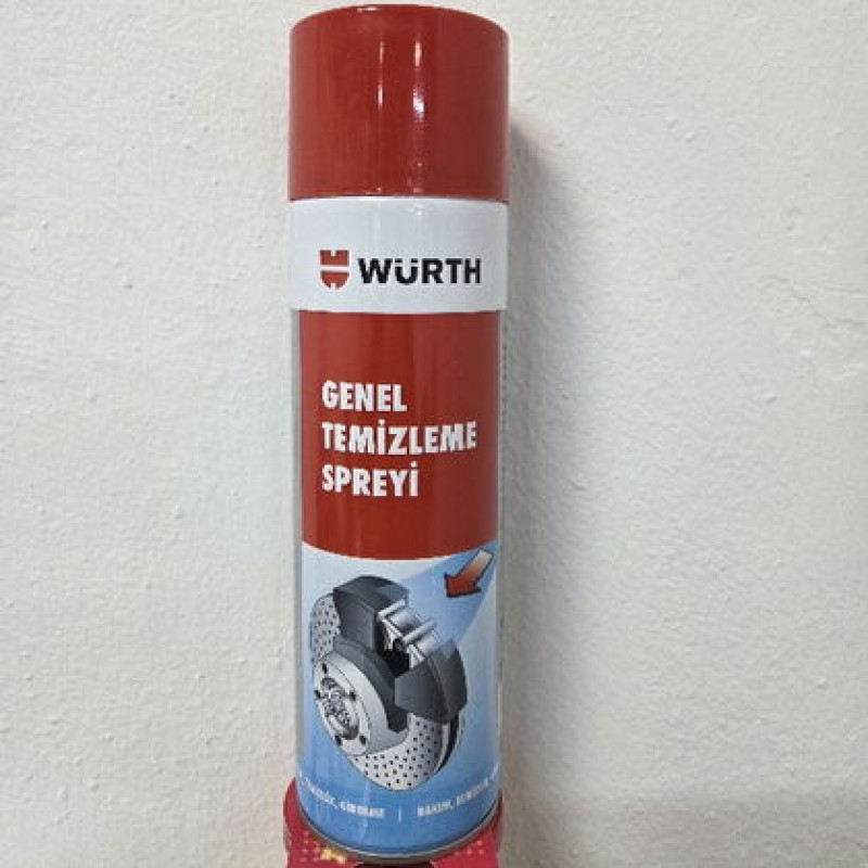WÜRTH BALATA TEMİZLEME SPREYİ 500ML WÜRTH (GENEL)