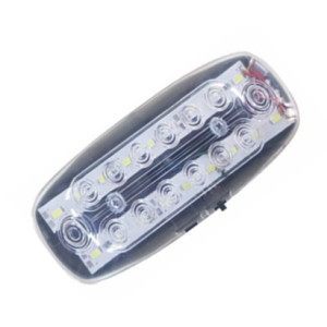 IQ ELEKTRONİK DUAL TAVAN LEDİ BEYAZ OVAL (12V - 15 CM)