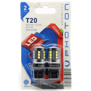 PHOTON T20 W21/5W 12V-24V LED (2'Lİ BLISTER)