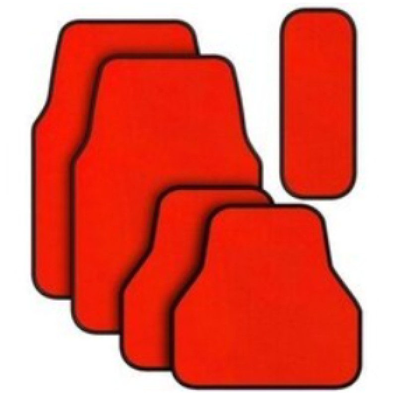 GENEL MARKA PEUGEOT 307 KIRMIZI HALI PASPAS (SİYAH KENARLI)