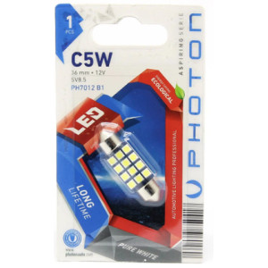 PHOTON C5W 12V CANBUS 6'LI 36mm SOFİT LED (TEKLİ BLISTER)