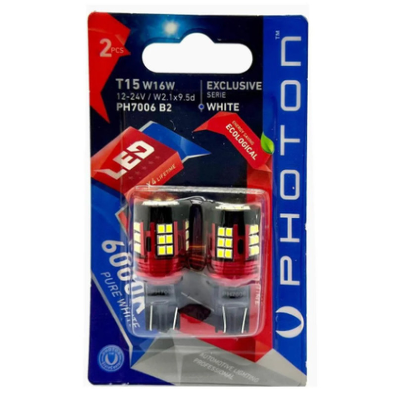 PHOTON T15 W16W 12-24V 39 LED EXCLUSIVE (2'Lİ BLISTER)