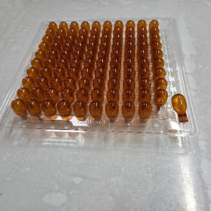 OSRAM T15 TURUNCU 12V WY16W  DİPSİZ BÜYÜK AMPUL (2'Lİ)