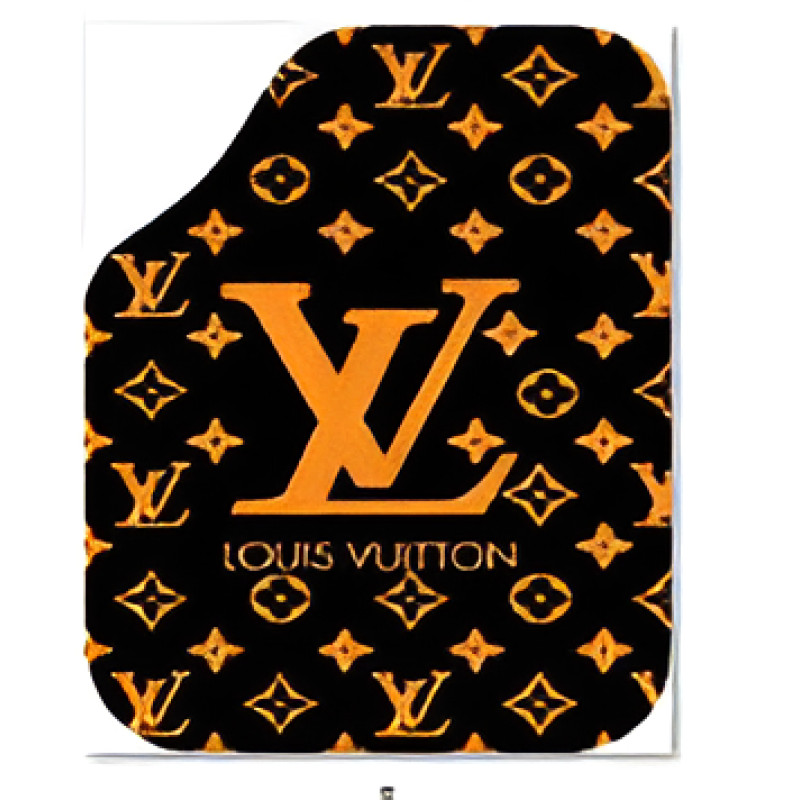 GENEL MARKA DEKOR PASPAS LOUIS VUITTON TURUNCU 4'LÜ SET