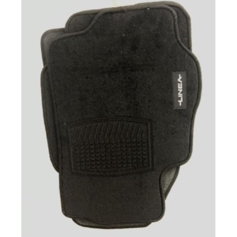 GENEL MARKA LİNEA SİYAH HALI PASPAS (SİYAH KENARLI)