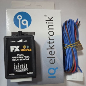 IQ ELEKTRONİK FX PLUS SİMPLE AYARLI AMERİKAN PARK MODÜLÜ IQ