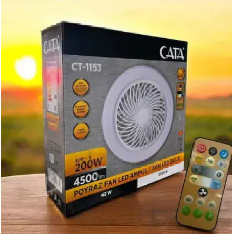 CATA POYRAZ FAN LED AMPUL