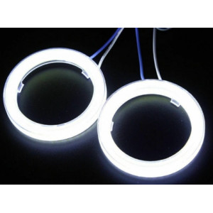 IQ ELEKTRONİK 125 MM 2'Lİ SET YUVARLAK BEYAZ ANGEL HALKA