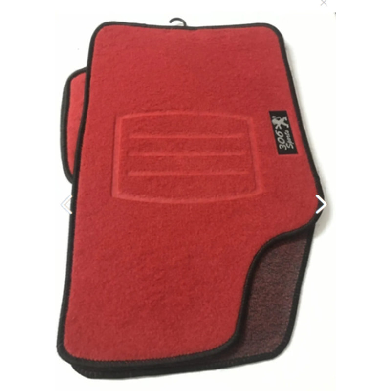 GENEL MARKA PEUGEOT 306 KIRMIZI HALI PASPAS (SİYAH KENARLI)