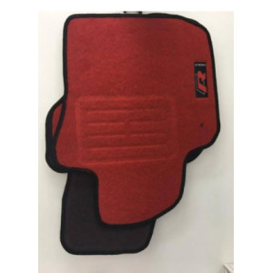 GENEL MARKA GOLF 4 KIRMIZI HALI PASPAS (SİYAH KENARLI)