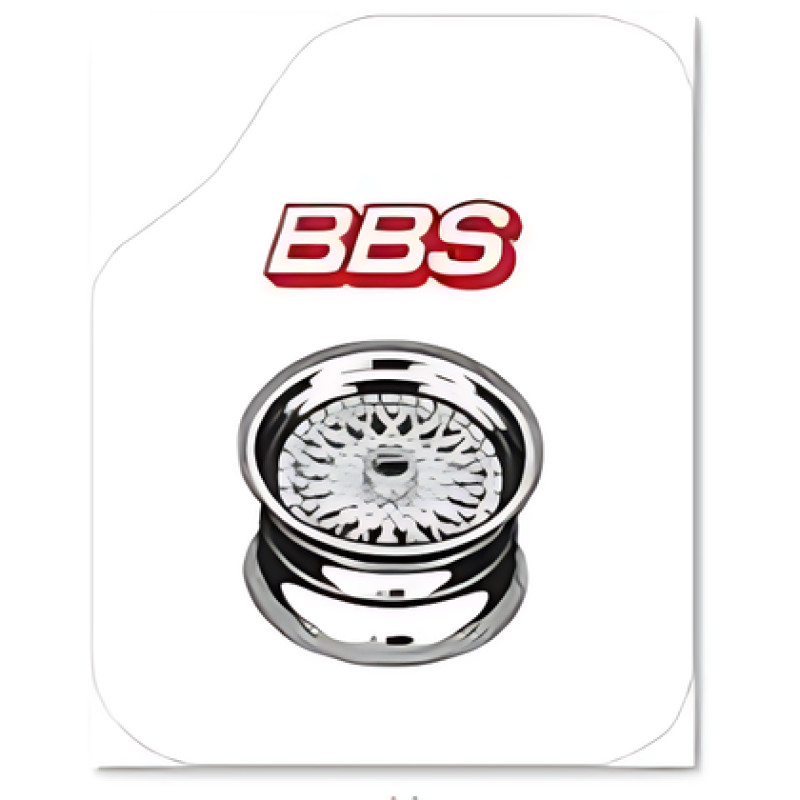 GENEL MARKA DEKOR PASPAS BEYAZ BBS 4'LÜ SET