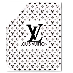 GENEL MARKA DEKOR PASPAS LOUİS VUİTTON BEYAZ 4'LÜ SET