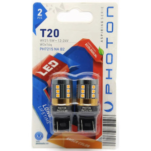 PHOTON T20 W21/5W AMBER (2'Lİ BLISTER)