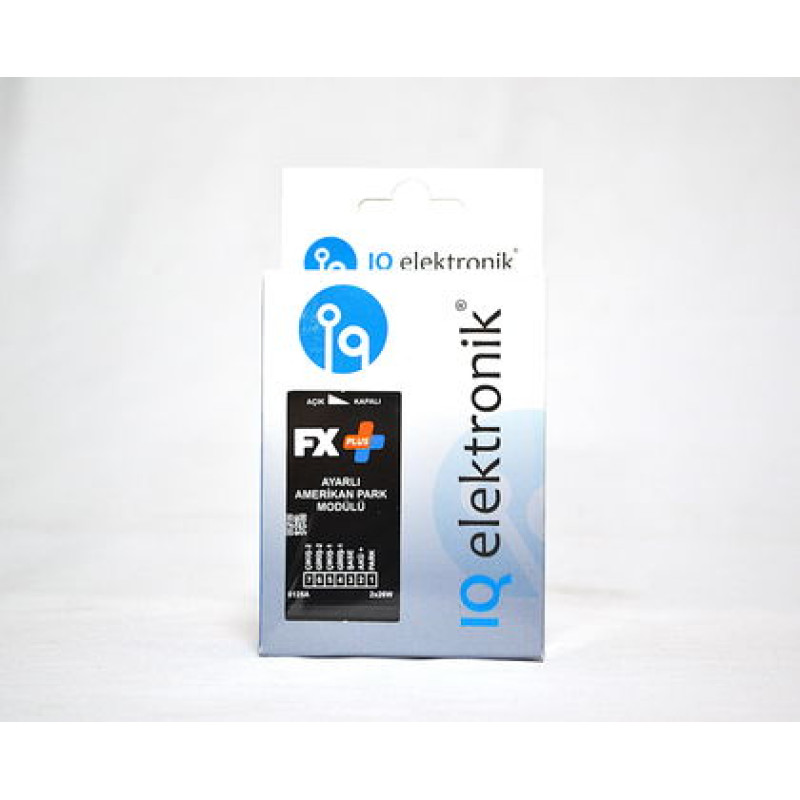 IQ ELEKTRONİK FX PLUS AYARLI AMERİKAN PARK MODÜLÜ IQ