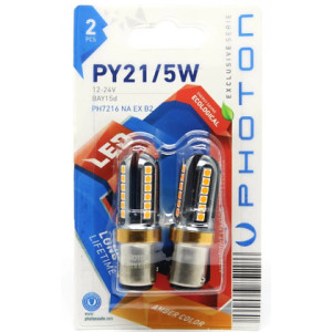 PHOTON P21/5W AMBER 1016 EXCLUSIVE SERIE (2'Lİ BLISTER)
