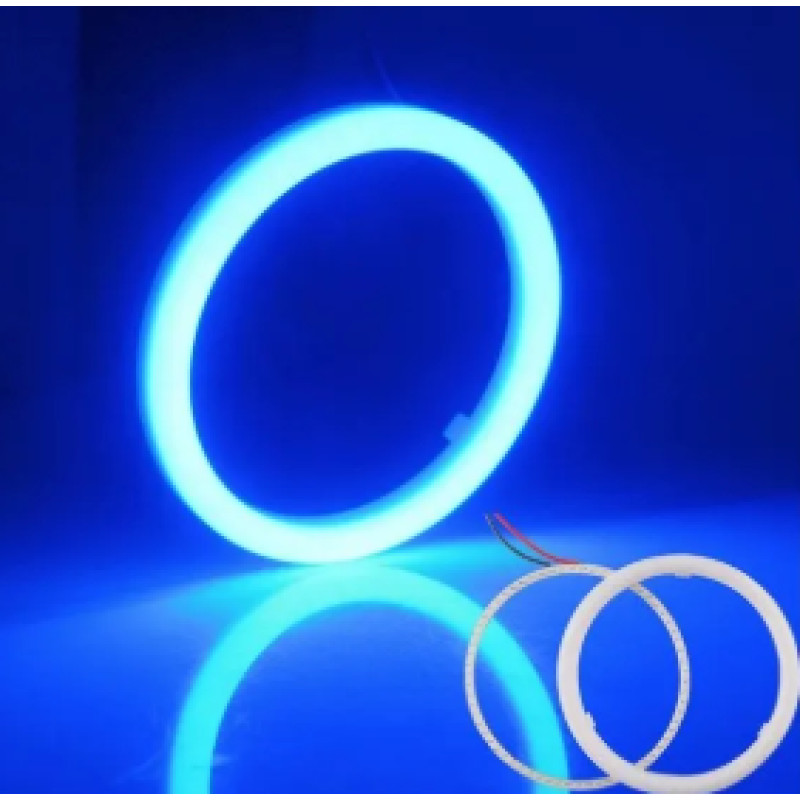 IQ ELEKTRONİK 88 MM 2'Lİ SET YUVARLAK MAVİ ANGEL HALKA