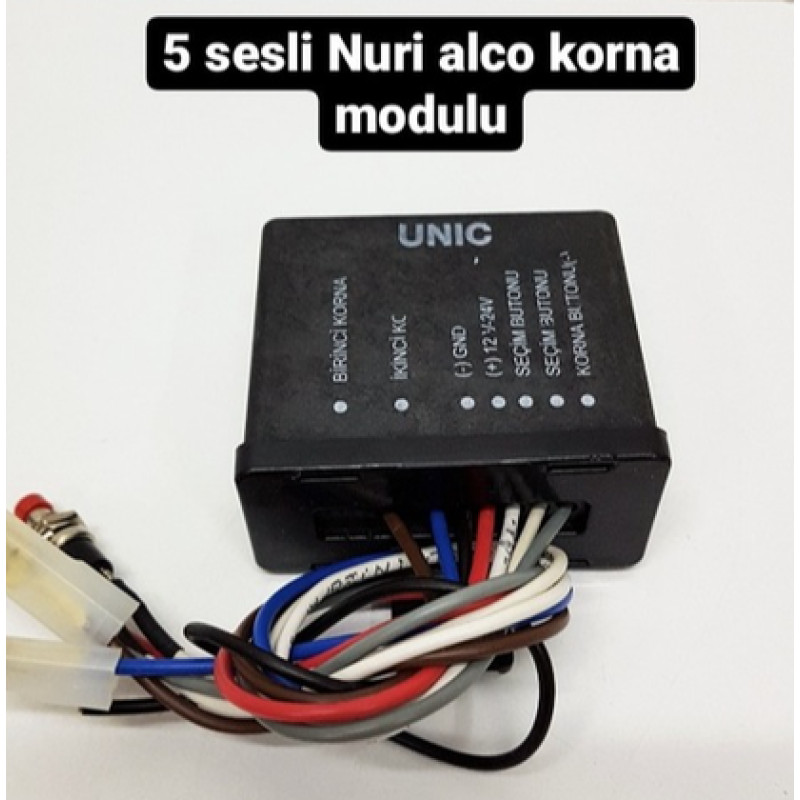 IQ ELEKTRONİK ARACA ÜNİVERSAL NURİ ALÇO KORNA MODÜLÜ MODÜLÜ IQ