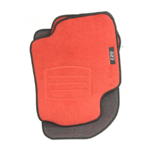 GENEL MARKA HYUNDAİ İ20 KIRMIZI HALI PASPAS (SİYAH KENARLI)