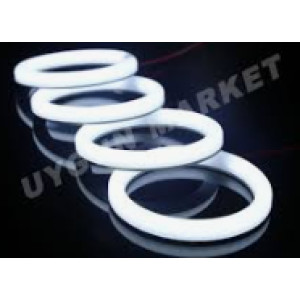 IQ ELEKTRONİK VW GOLF 4 105-125 YUVARLAK 4'LÜ SET BEYAZ ANGEL HALKA