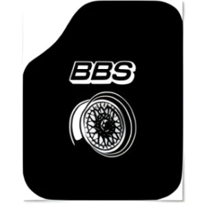 GENEL MARKA DEKOR PASPAS SİYAH BBS 4'LÜ SET