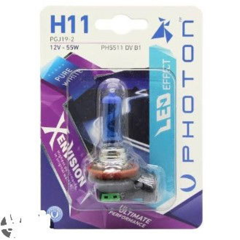PHOTON H11 12V 55W XEN VISION (TEKLİ BLISTER)