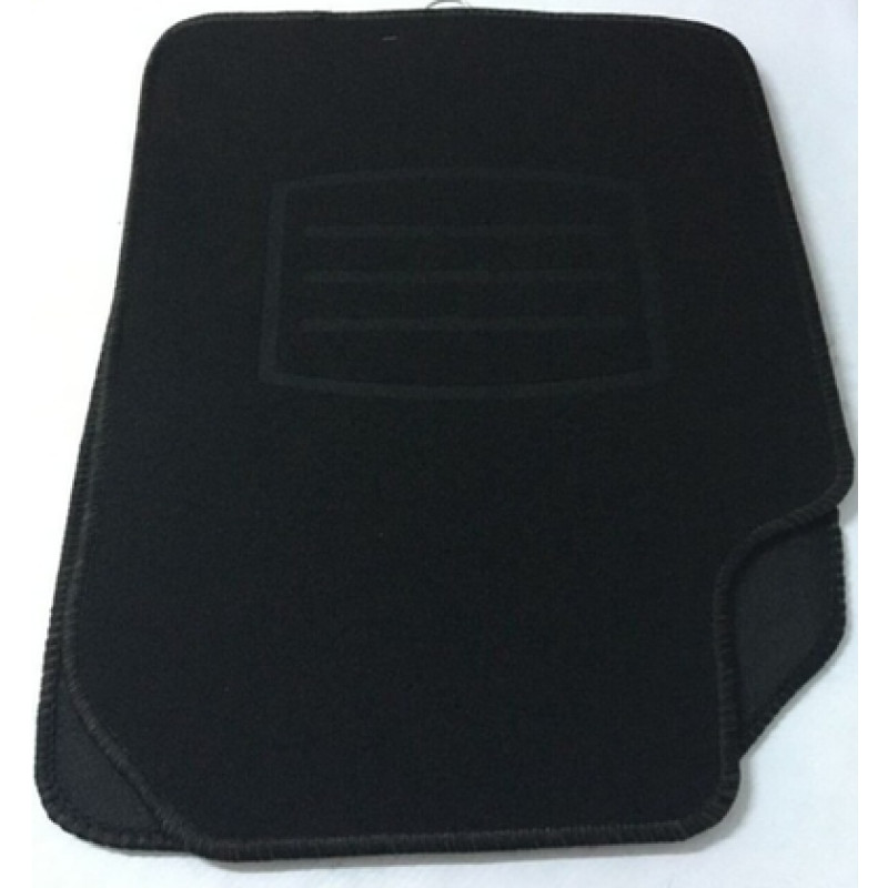 GENEL MARKA UNIVERSAL SİYAH HALI PASPAS (SİYAH KENARLI)